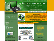 Tablet Screenshot of mwelectronicrecycling.com